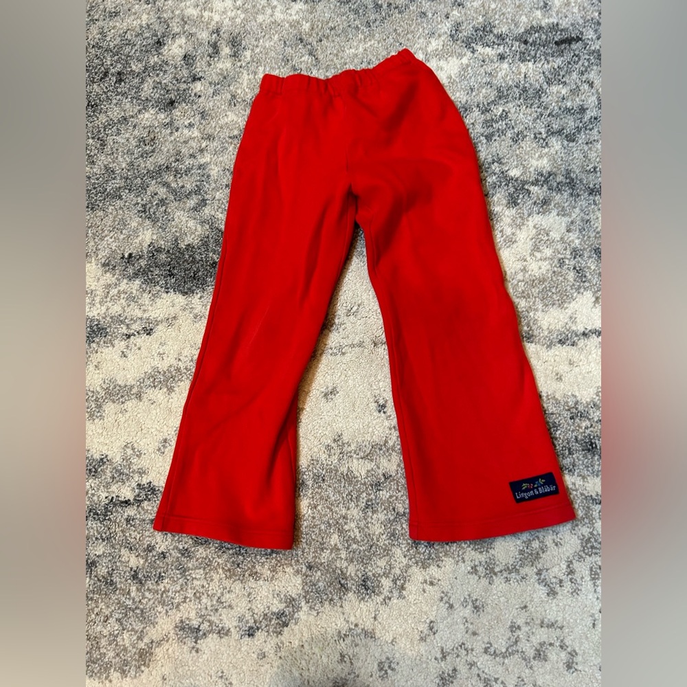 lingon blabär girls pants red